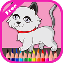 Cats Coloring Book For Kids aplikacja