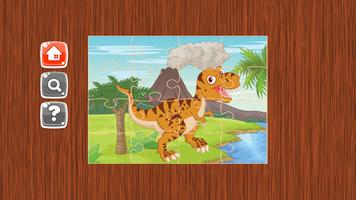 Kids Dinosaur Jigsaw Puzzles capture d'écran 1