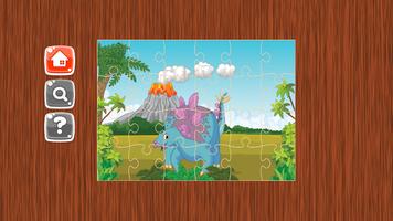 Kids Dinosaur Jigsaw Puzzles capture d'écran 3