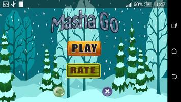 Masha jump and the bear run game পোস্টার