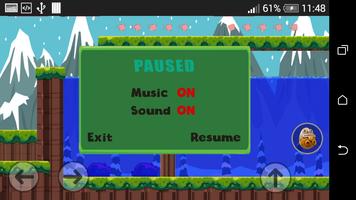 Masha jump and the bear run game capture d'écran 1