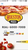 Houston Pizza الملصق