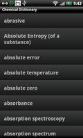 Chemical Dictionary ภาพหน้าจอ 2