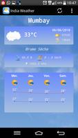 Weather India Affiche