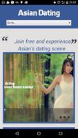 Asian Dating Cartaz