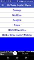 Silk Thread Jewellery Making penulis hantaran