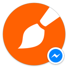 Дудл для приложения Messenger иконка