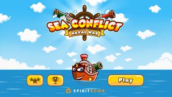 SEA Conflict: Naval Artillery Affiche