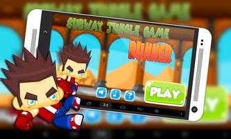 Subway Jungle Game Runner ポスター