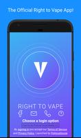 Right to Vape Affiche
