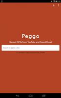 Peggo - YouTube to MP3 Converter ポスター