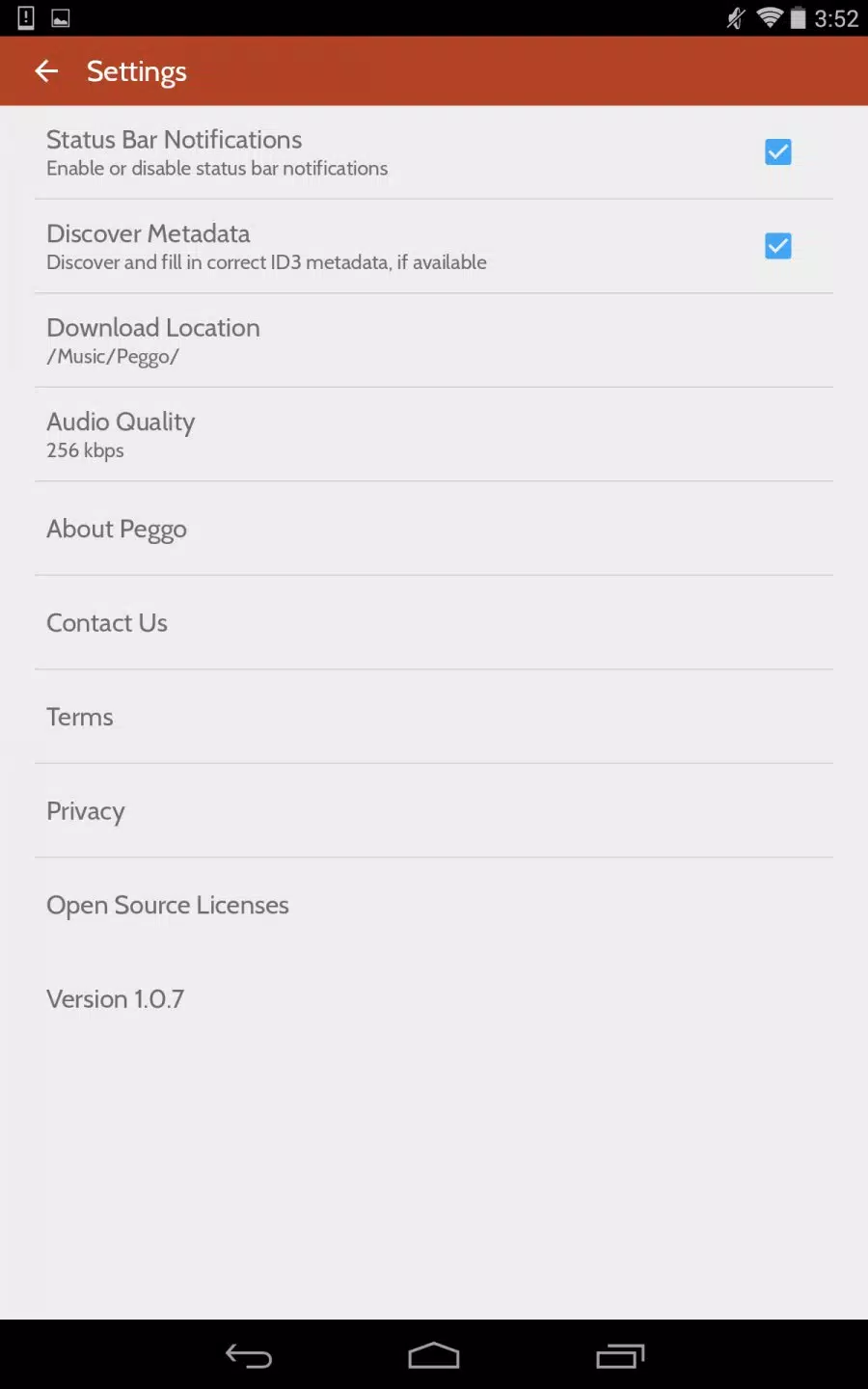 Descarga de APK de Peggo - YouTube to MP3 Converter para Android