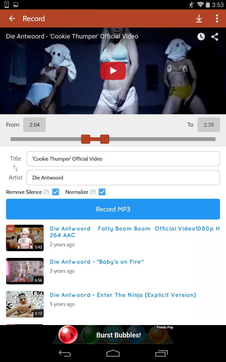 Peggo - YouTube to MP3 Converter for Android - APK Download