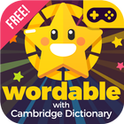 Learn English vocabulary free: Wordable أيقونة