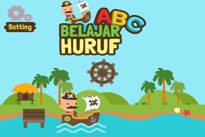 پوستر Belajar Huruf untuk Anak