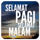 Gambar Kata Selamat Pagi & Selamat Malam APK