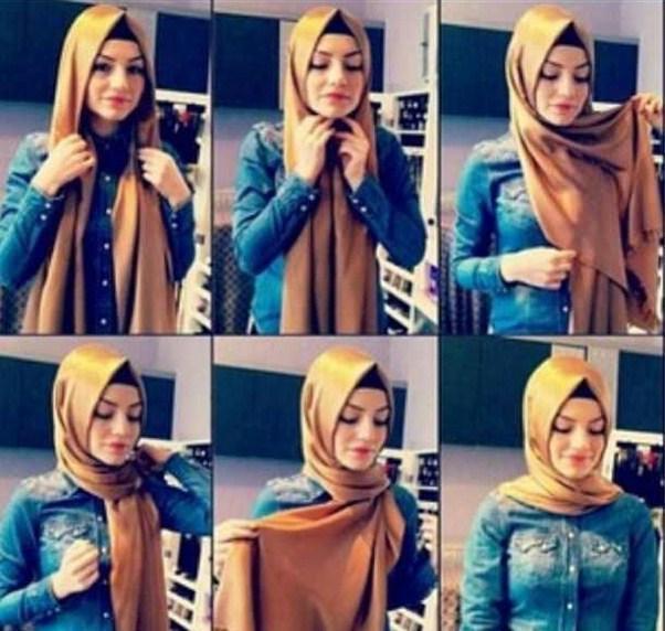 نتيجة بحث الصور عن كيفية لف الحجاب