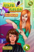 Coiffeur jeu pour filles Salon Affiche