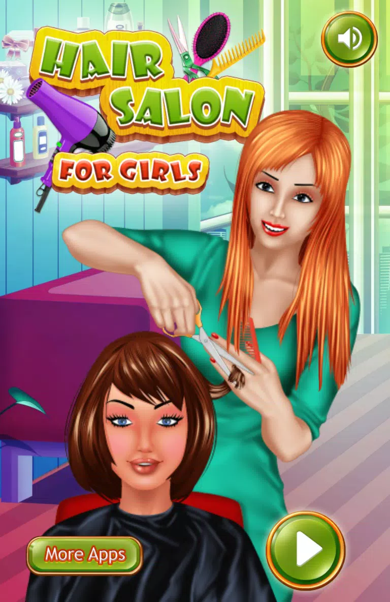 Download do APK de Jogos De Corte De Cabelo De Meninas para Android