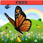 раскраски: бабочка! Бесплатно иконка