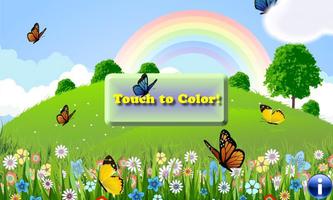 Coloring Book: Butterfly! FREE الملصق
