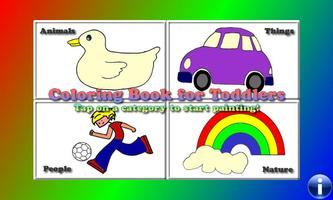 Poster Libro da colorare per bambini ed i più piccoli