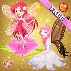 Фея принцесса для девочек - сказочные игры иконка