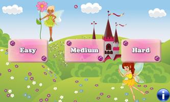Fée Princesse pour filles - jeux de fées Affiche