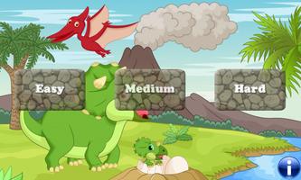 Dinosaurussen spel peuters-poster