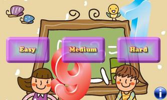 Puzzles Math Game for Kids - Math Games to Learn الملصق