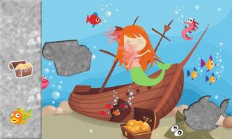 Mermaid Puzzles for Toddlers ภาพหน้าจอ 1