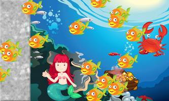 Mermaid Puzzles for Toddlers ภาพหน้าจอ 2