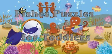 Fishes Puzzles for Toddlers -Puzzle Games for Kids