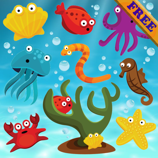 Fishes Puzzles for Toddlers -Puzzle Games for Kids