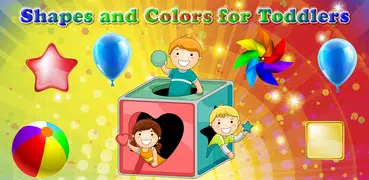 Formas e cores para crianças de 2 - 5 anos