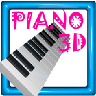 Piano Anak 3D ไอคอน