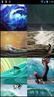 waves wallpapers Affiche