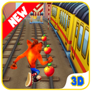 Subway Crash Bandicoot running Clash APK