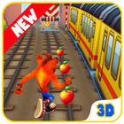 Subway Crash Bandicoot running Clash icon