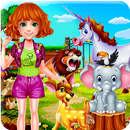 Trip to the Zoo & Wild Animals - Games for Kids APK
