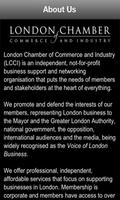 برنامه‌نما London Chamber of Commerce عکس از صفحه