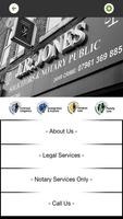 J.R. Jones Solicitors poster