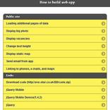 How to build web app (code)