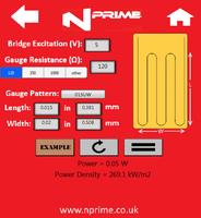 Nprime  - Strain Gauge & NVH Calculator capture d'écran 3