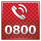 0800 Free Minutes-icoon