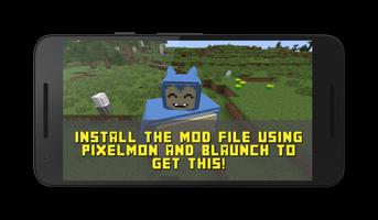 Download Pixelmon Mod for MCPE 海報