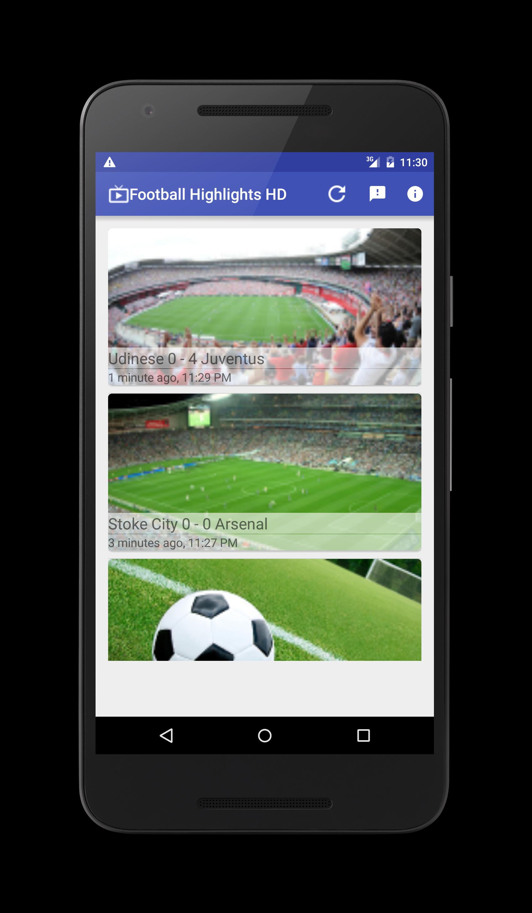 Football Highlights HD APK Android Download