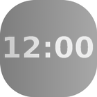 Custom Clock Widget أيقونة