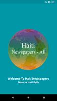 Haiti Newspaper - Haiti news app free پوسٹر