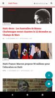 Haiti Newspaper - Haiti news app free capture d'écran 2